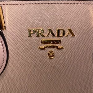 Prada Borsa Saffiano Leather Bag